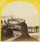 Great Beach and Harbour [Stereoview 1860s]